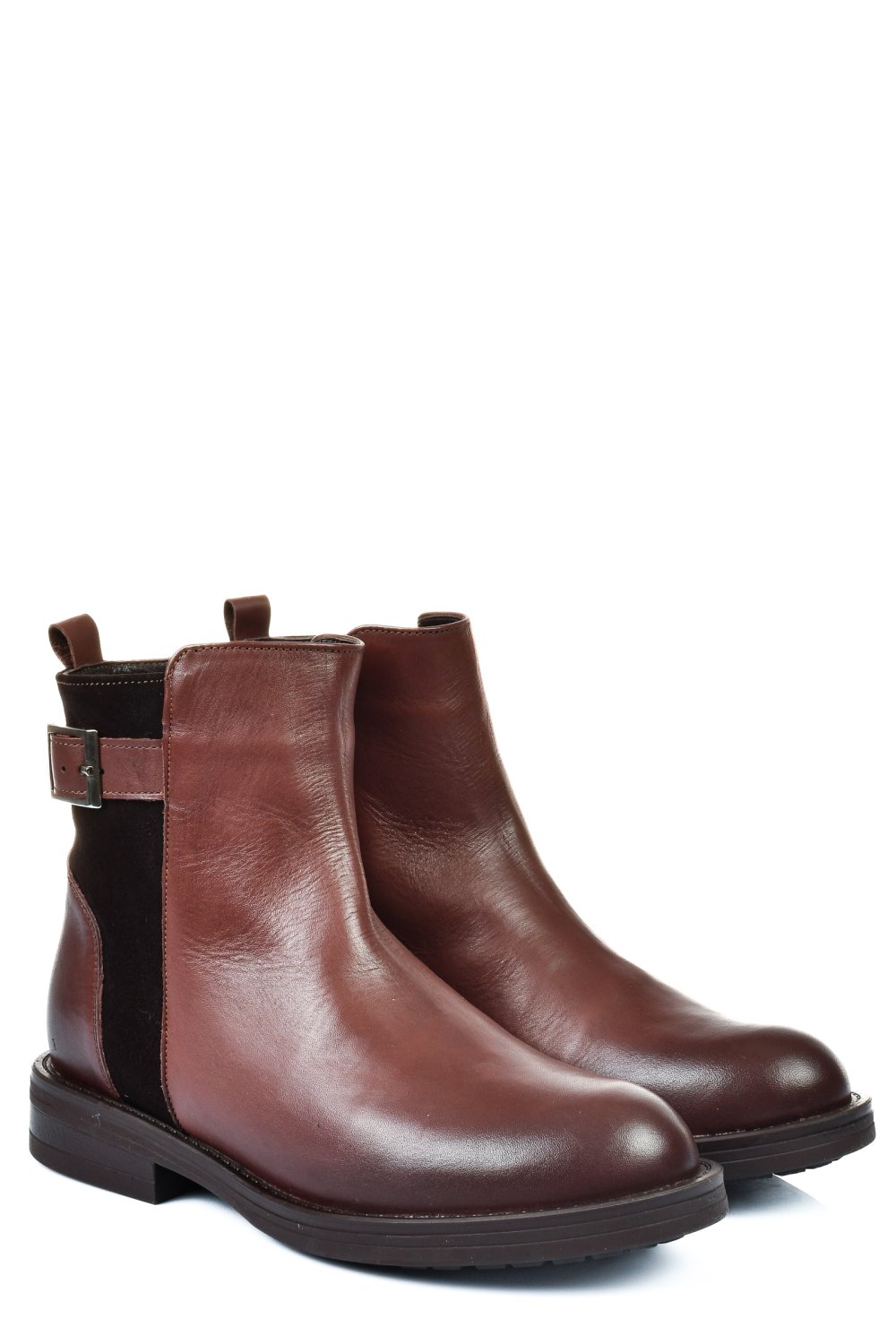 Barna természetes bőr bakancs 2s7h42838np/sp