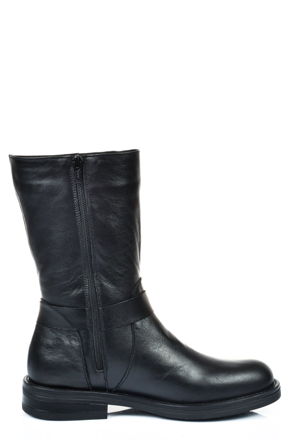 Fekete természetes bőr csizma 2s7h42832np