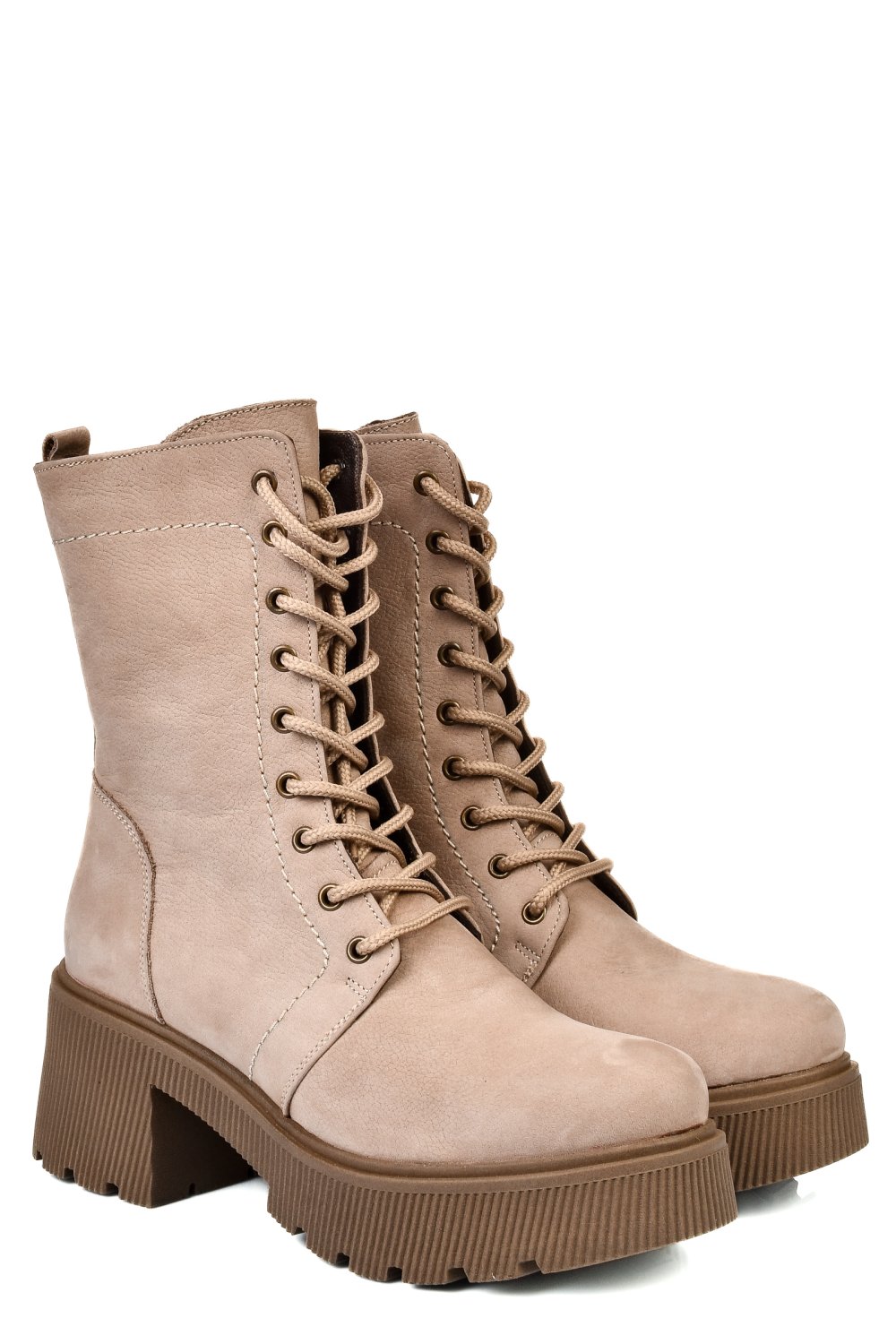 Bézs természetes bőr bakancs 2s7h42823nbk