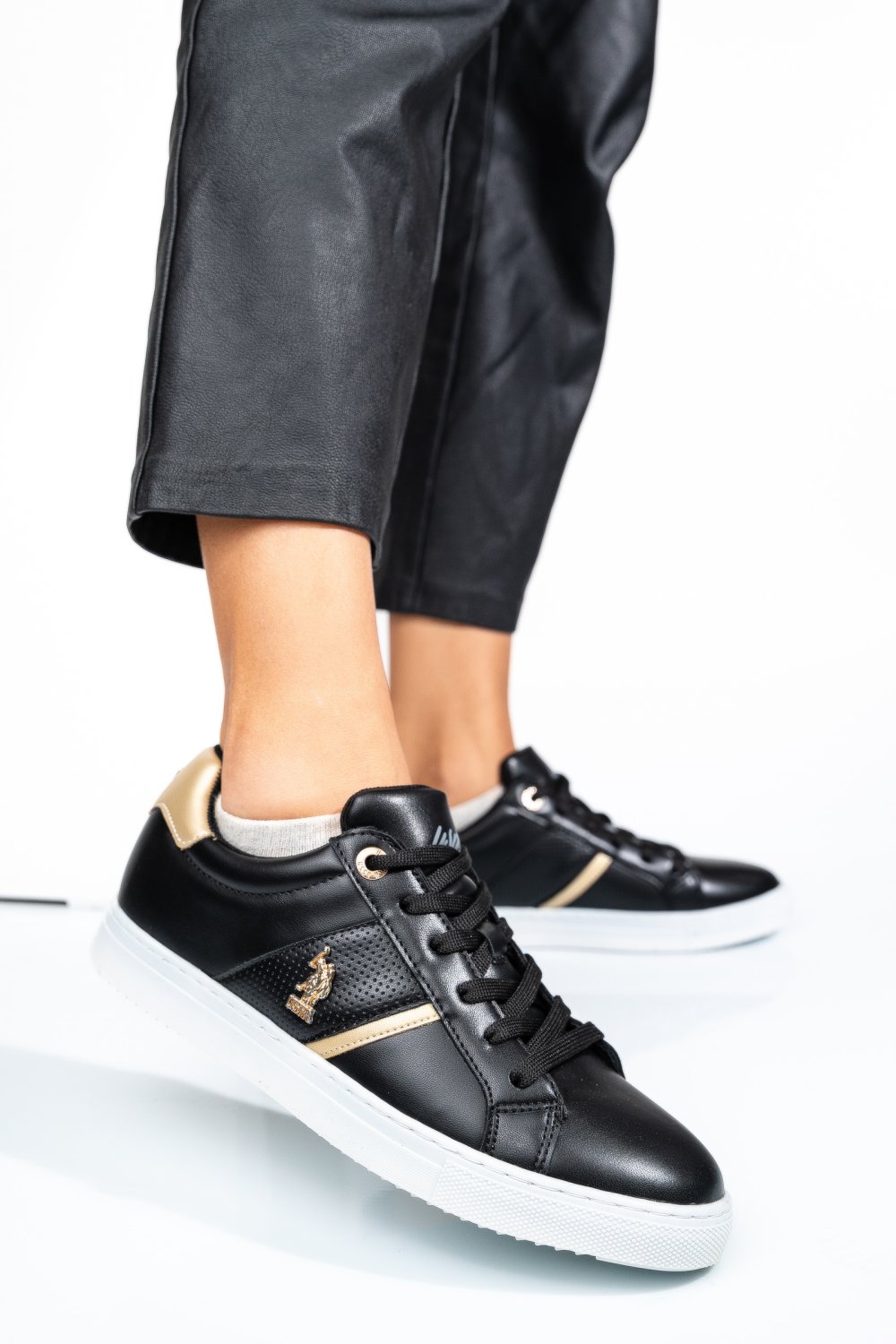 Us polo assn fekete sportcipők ts7higta