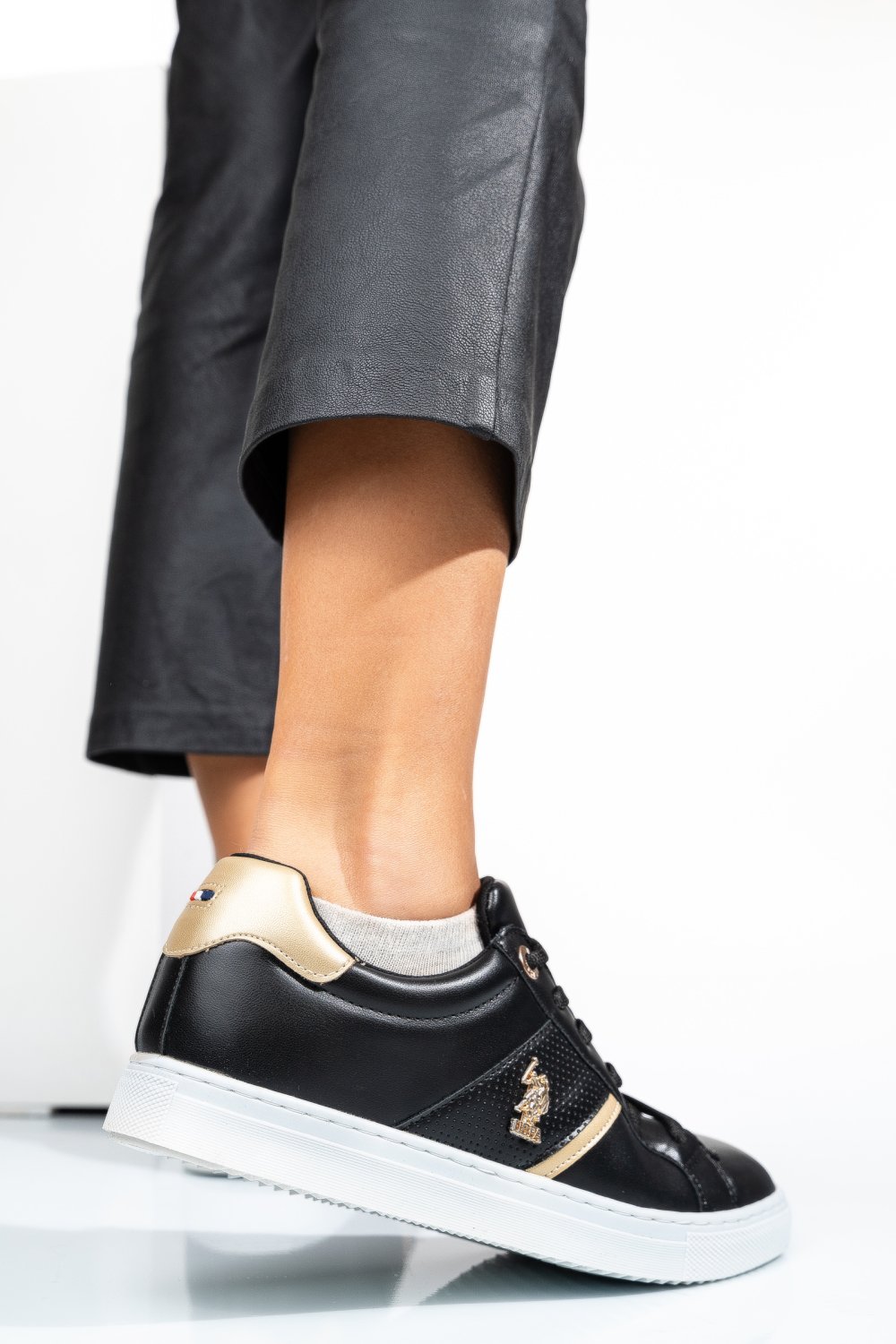 Us polo assn fekete sportcipők ts7higta