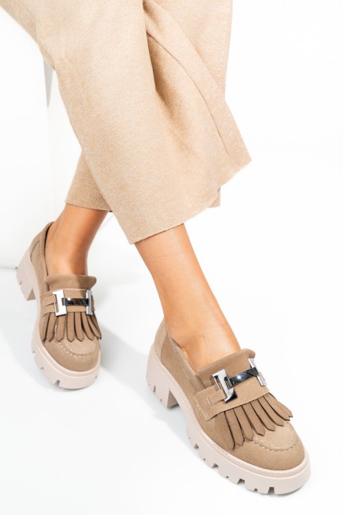 Bézs fordított bőr  is7h206