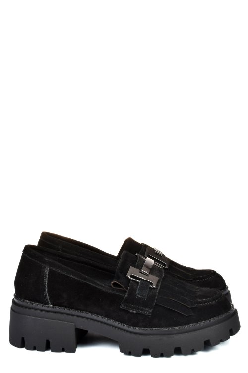 Fekete fordított bőr  is7h206