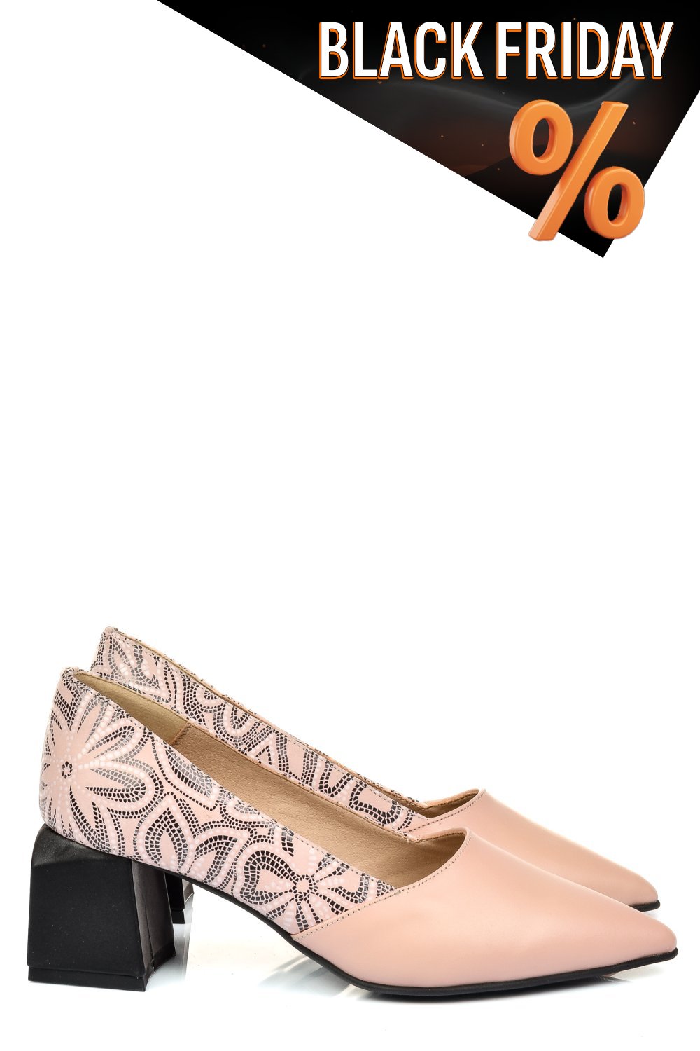 Bézs természetes bőr magassarkú cipők 5s7h460