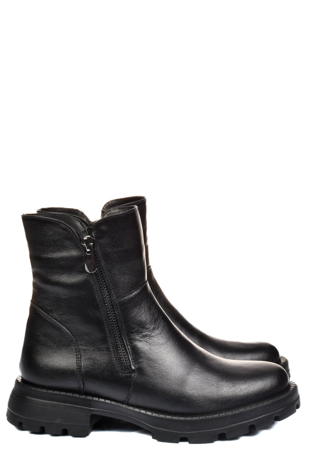 Fekete természetes bőr bakancs 2s7h42841np