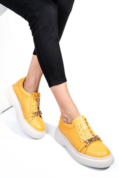 Sárga természetes bőr  2s7h51620np