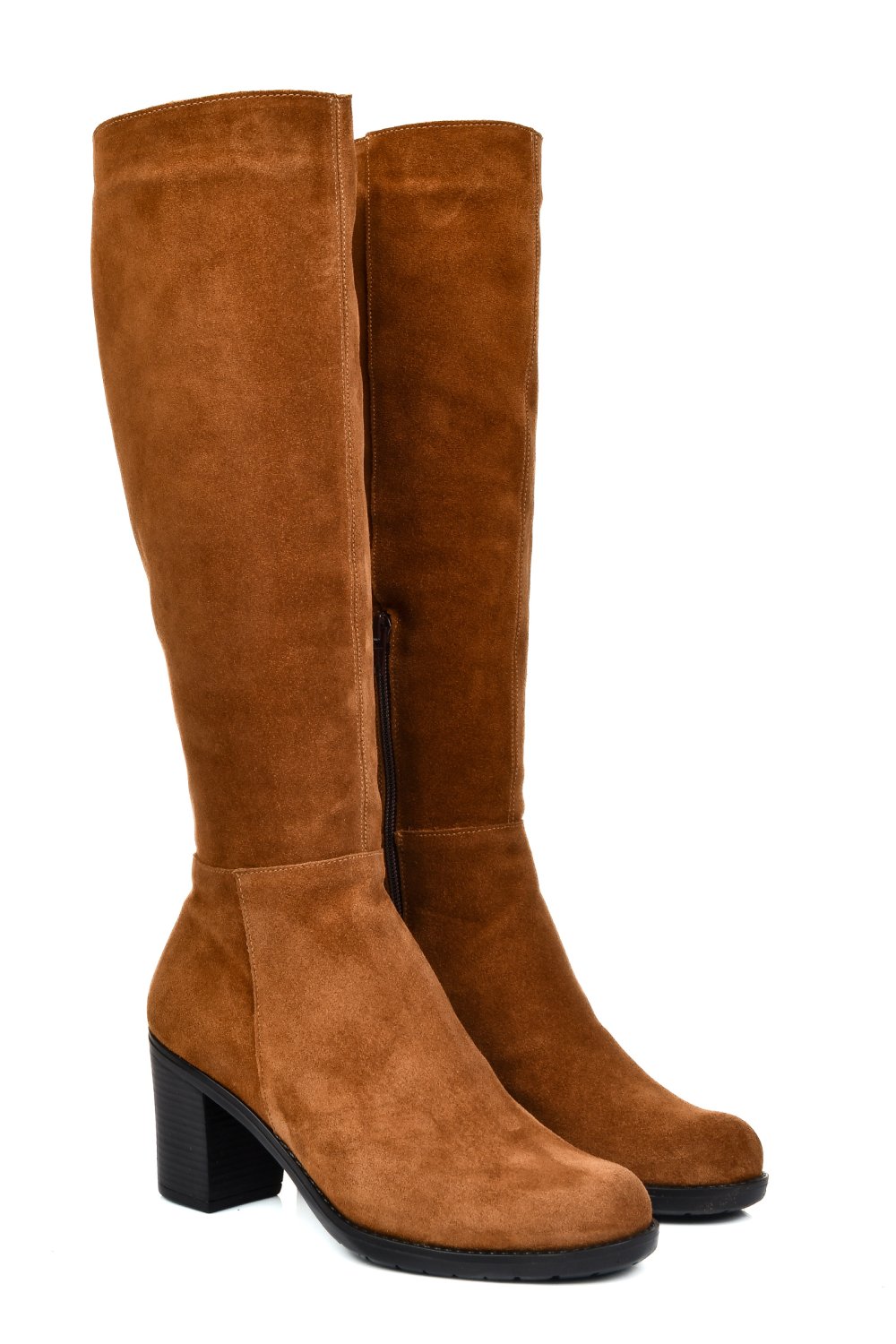 Barna fordított bőr csizma 8s7h00