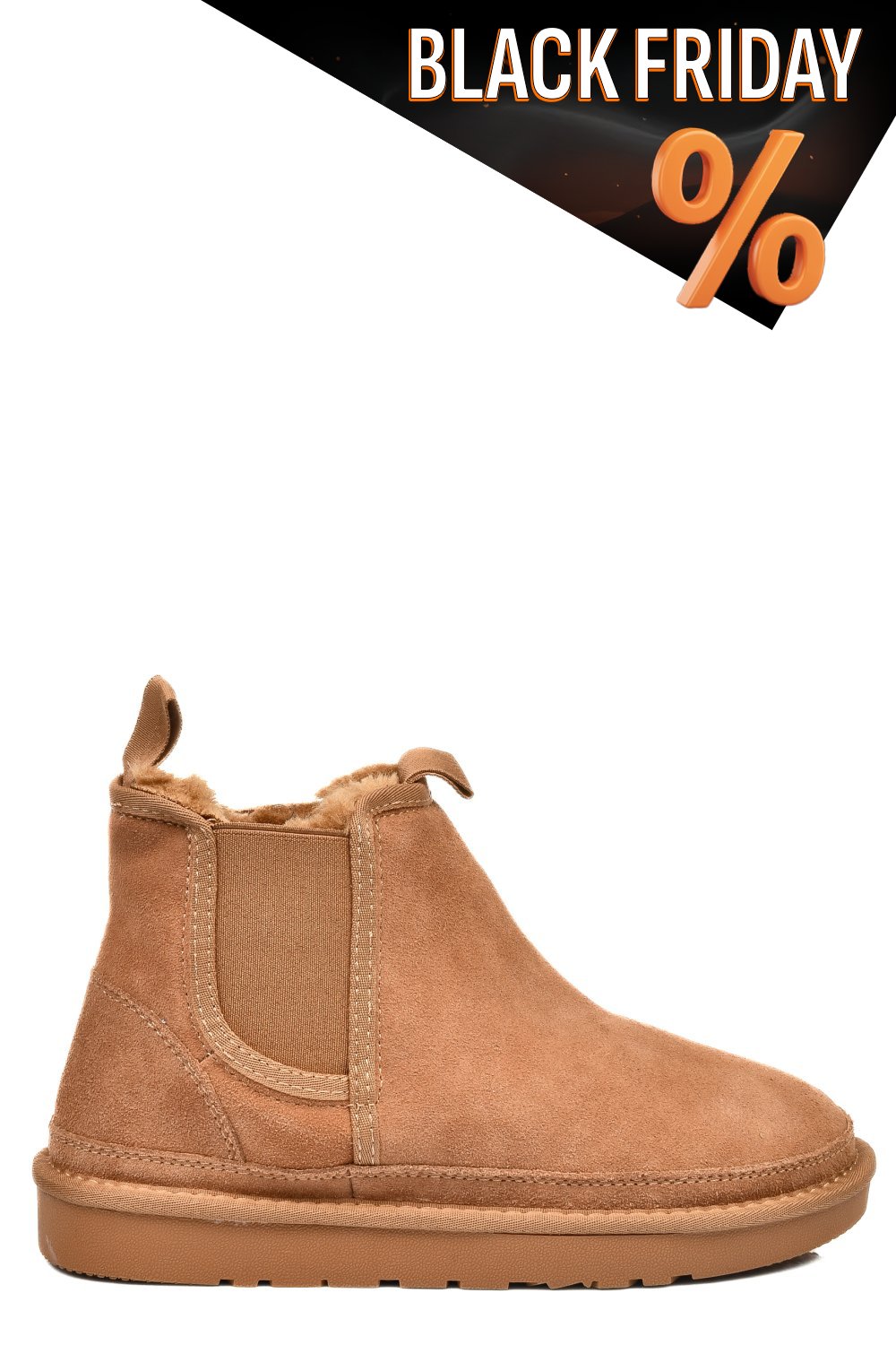 Barna fordított bőr bakancs 1s7h208