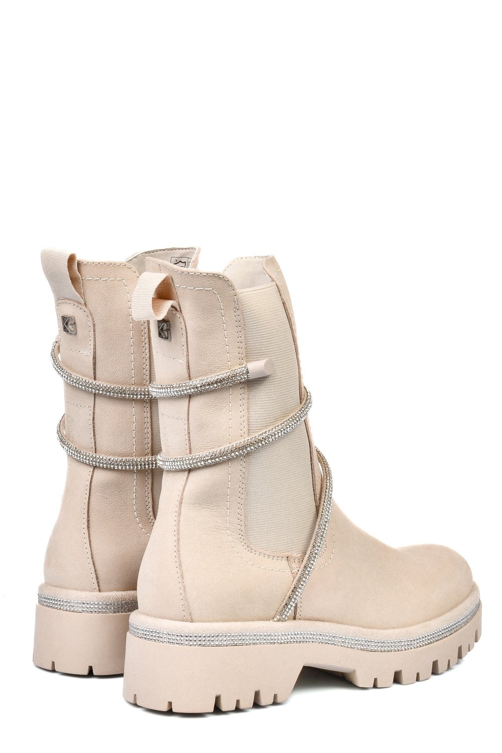 Bézs természetes bőr bakancs 0s7h945-6