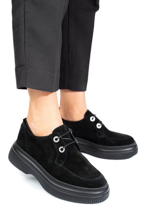 Fekete fordított bőr  2s7h51617sp