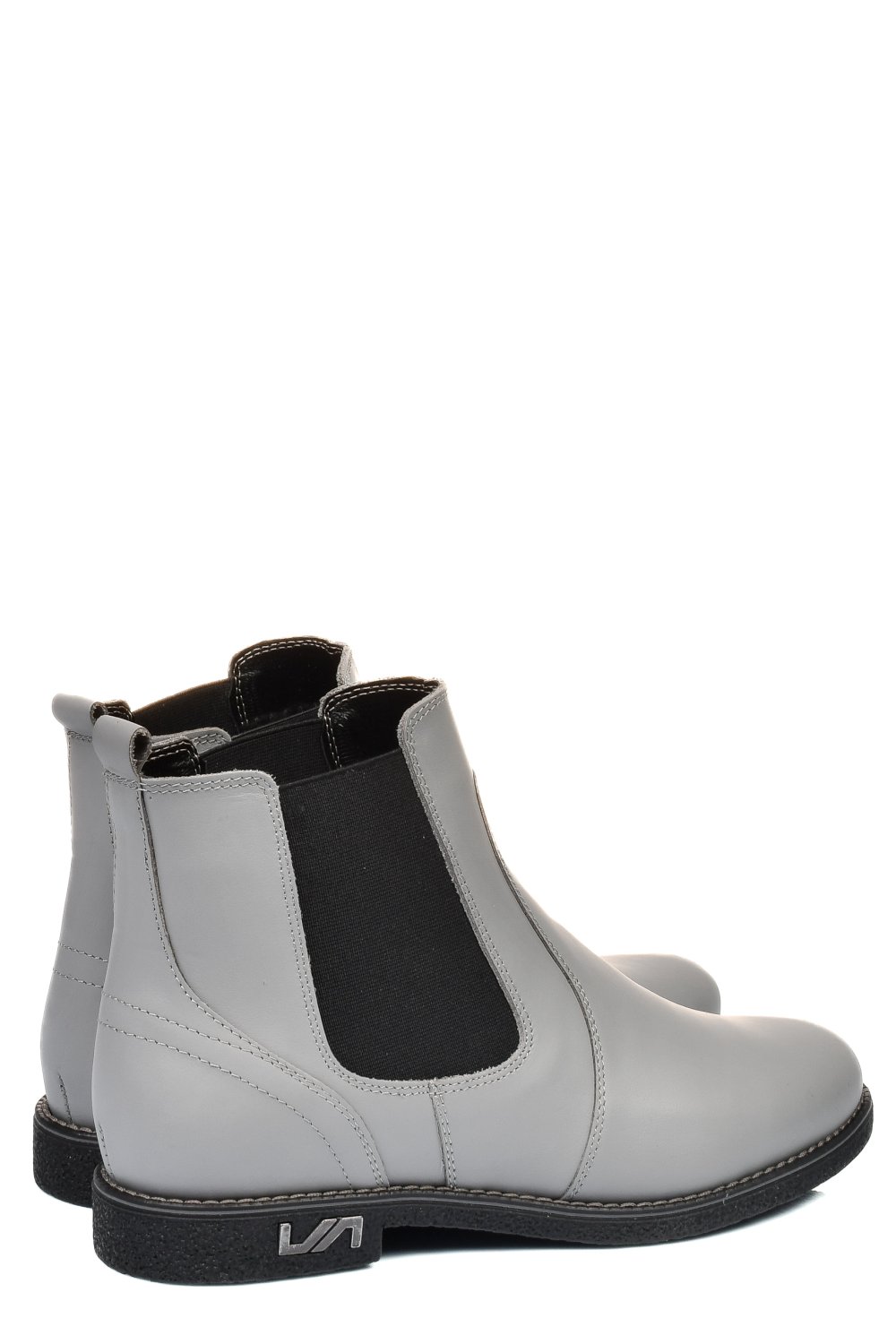 Szürke természetes bőr bakancs 2s7h11