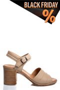 Bézs természetes bőr szandál 0s7h35