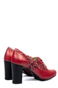 Piros természetes bőr magassarkú cipők 1s7h715