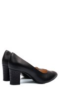 Fekete természetes bőr magassarkú cipők 4s7h292