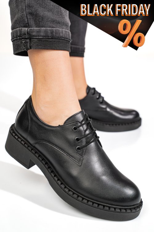 Fekete természetes bőr  3s7h09nev