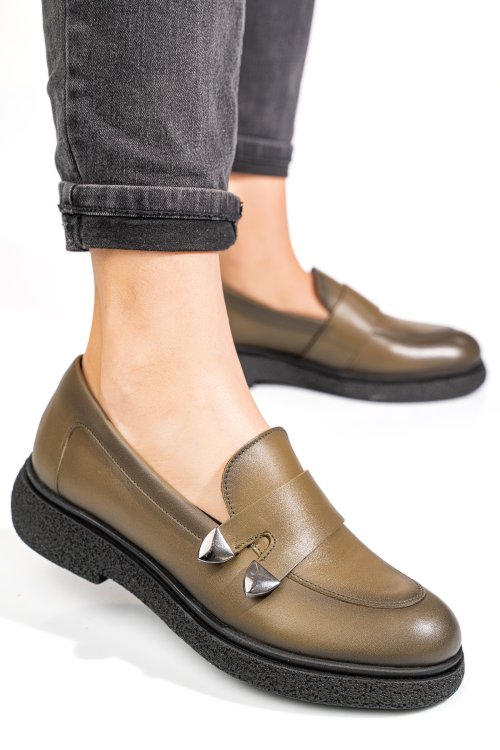 Zöld természetes bőr  4s7h10