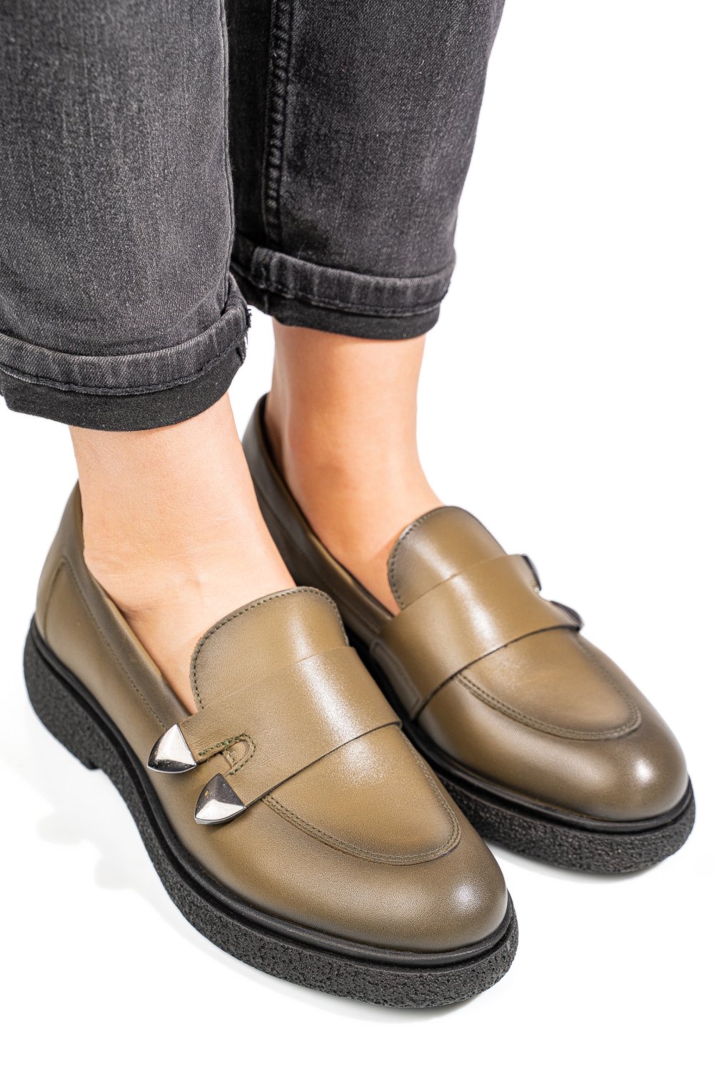 Zöld természetes bőr  4s7h10