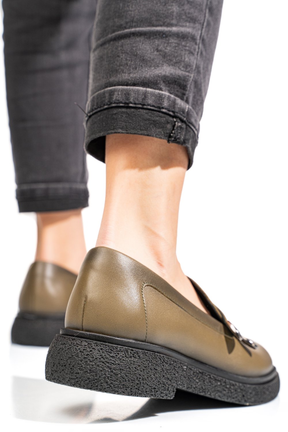 Zöld természetes bőr  4s7h10