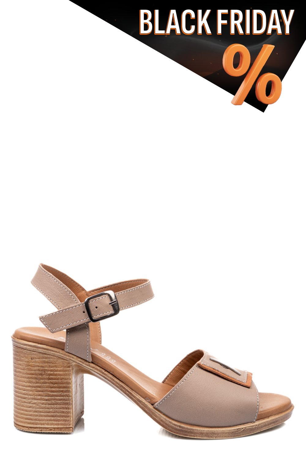 Bézs természetes bőr szandál 0s7h56