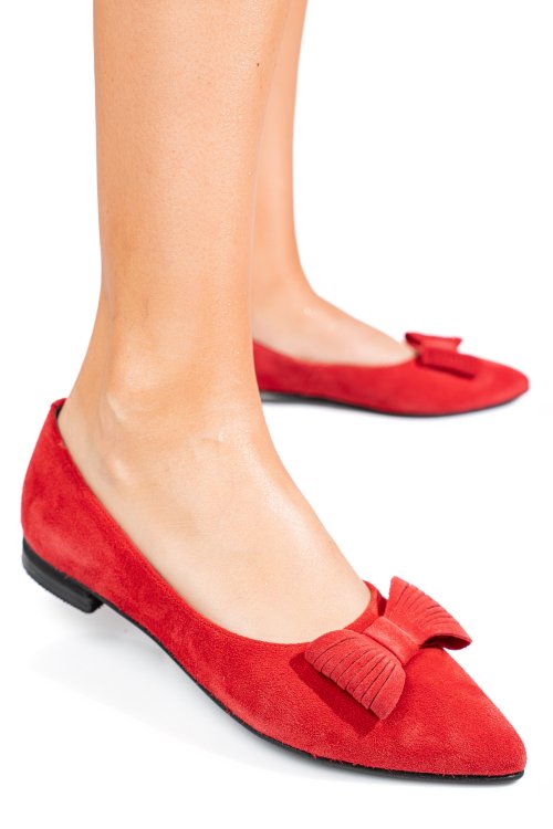 Piros fordított bőr  3s7h08