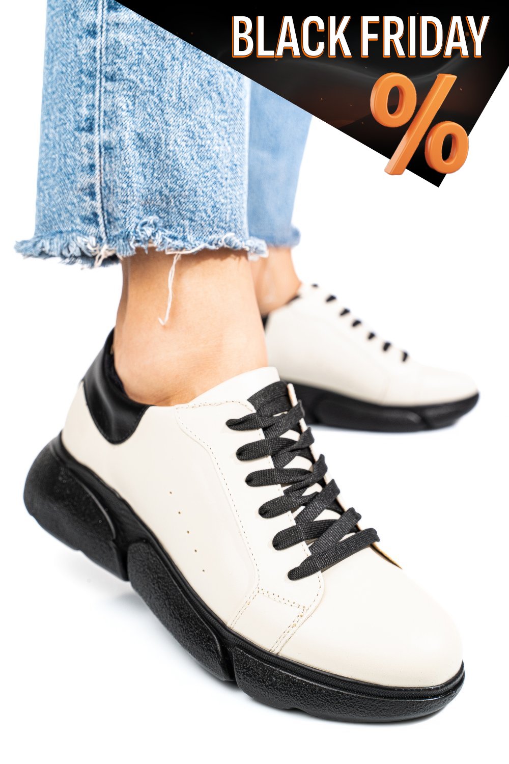 Bézs természetes bőr sport cipők 3s7h011b