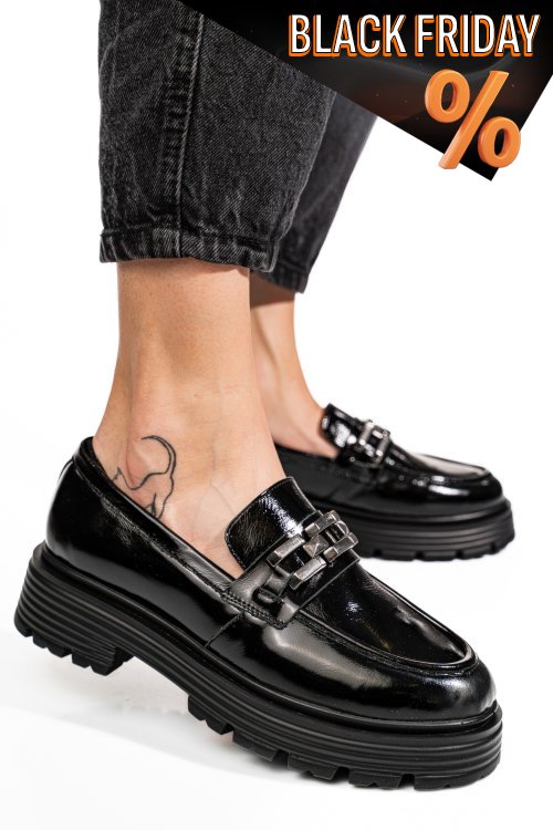 Fekete természetes bőr  7s7h33