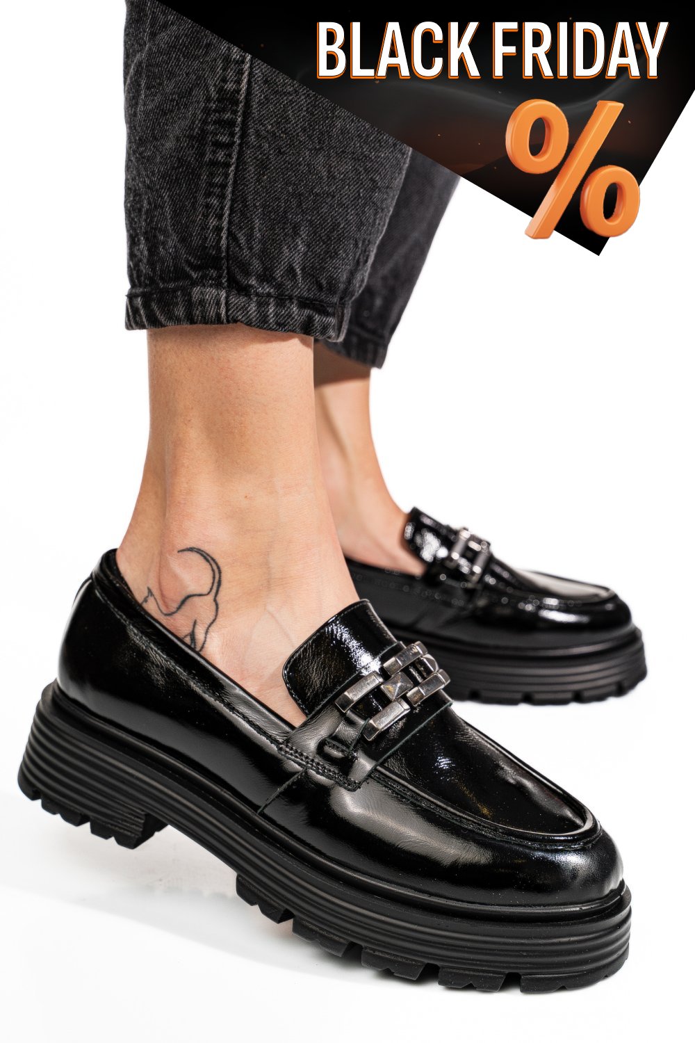 Fekete természetes bőr  7s7h33