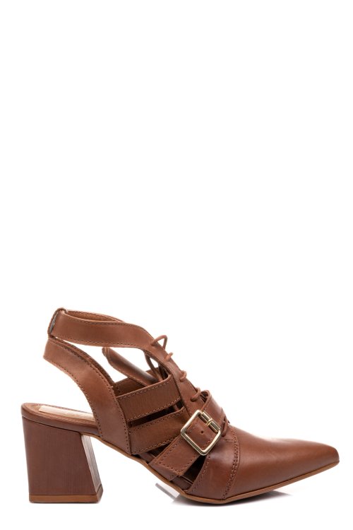 Barna természetes bőr szandál 2s7h395