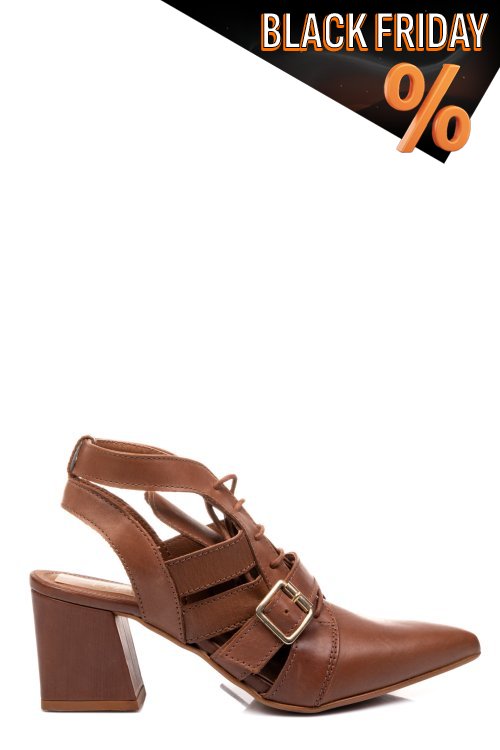 Barna természetes bőr szandál 2s7h395