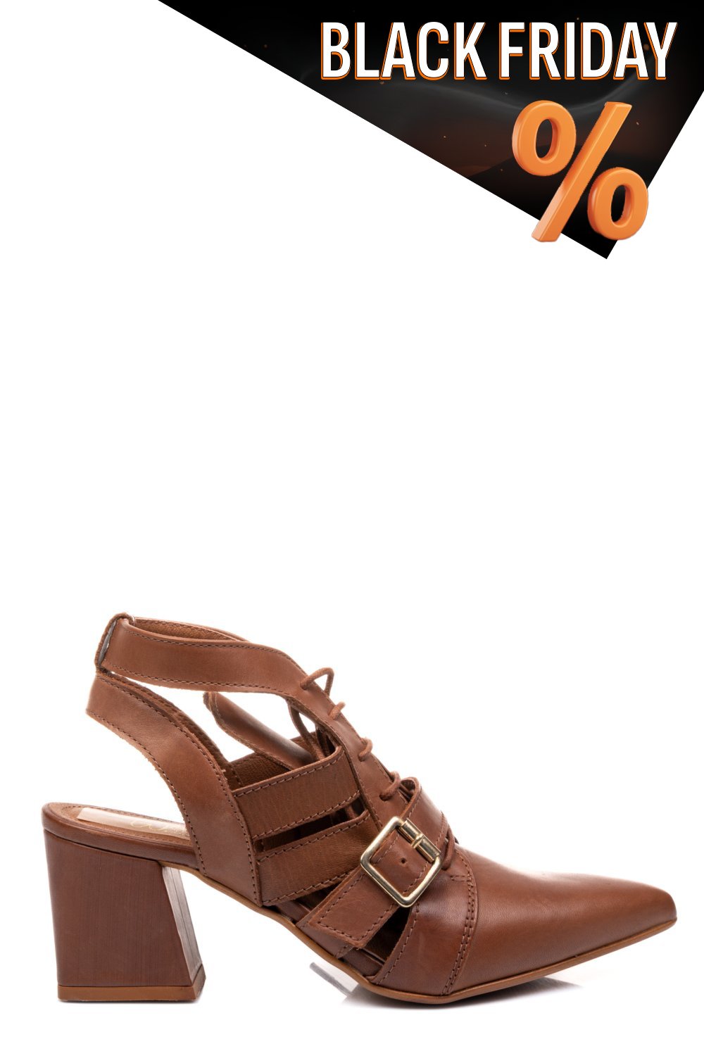 Barna természetes bőr szandál 2s7h395