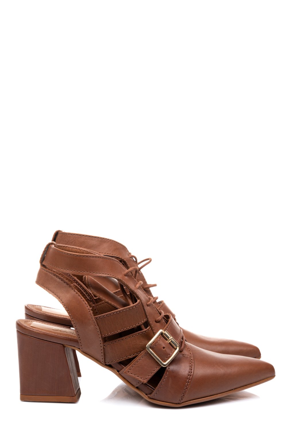 Barna természetes bőr szandál 2s7h395