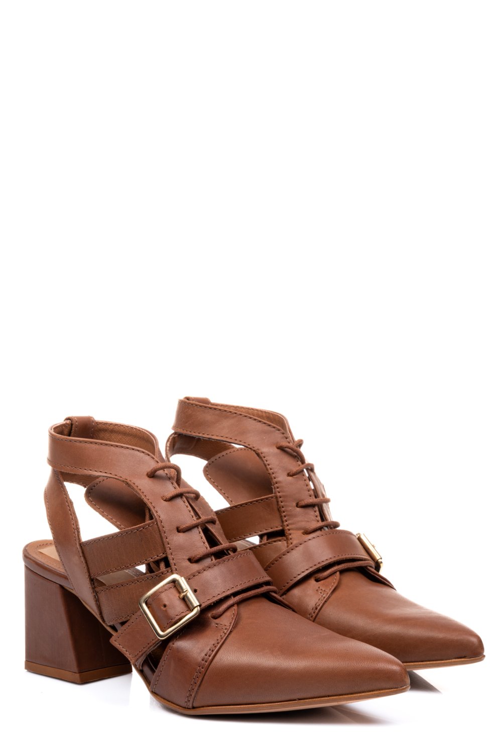 Barna természetes bőr szandál 2s7h395