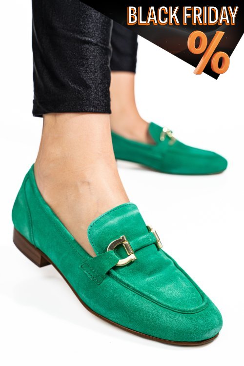 Zöld fordított bőr  ts7him-a66