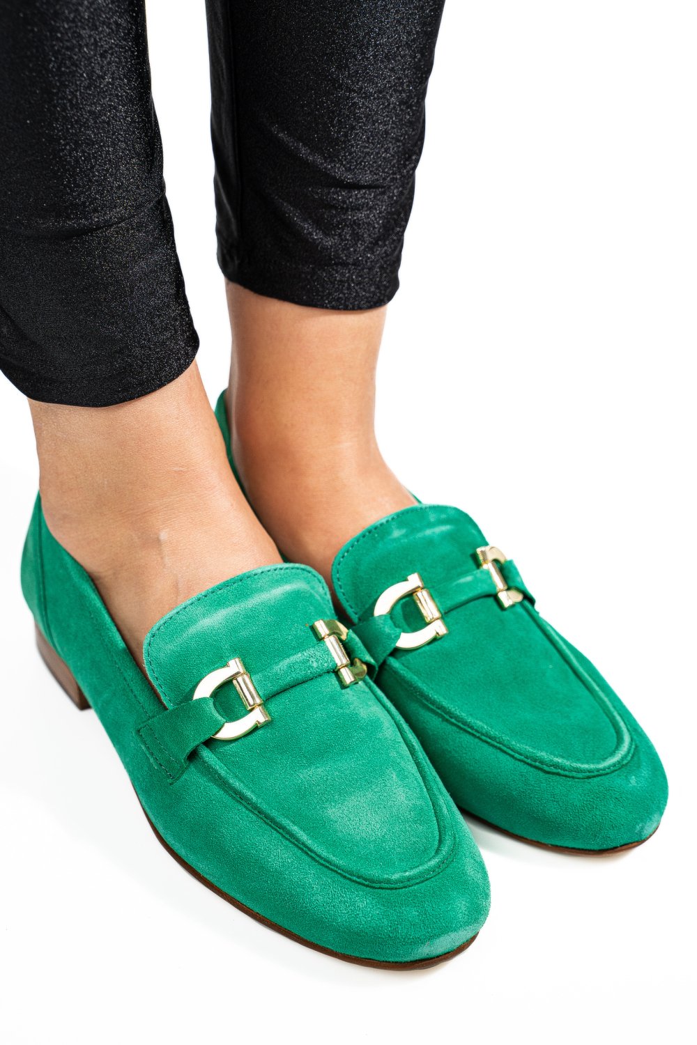 Zöld fordított bőr  ts7him-a66