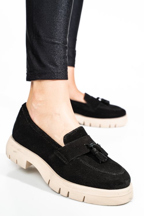 Fekete fordított bőr  ts7him-672