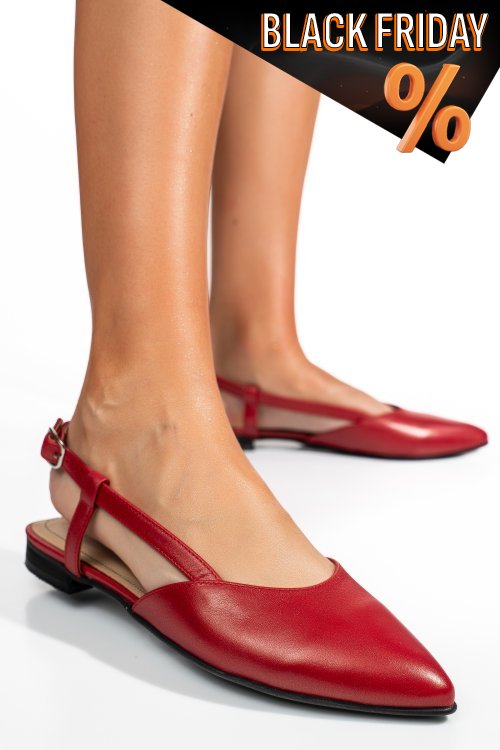 Piros természetes bőr  3s7h25