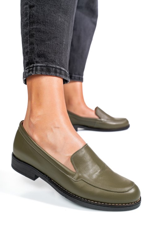 Zöld természetes bőr  1s7h114