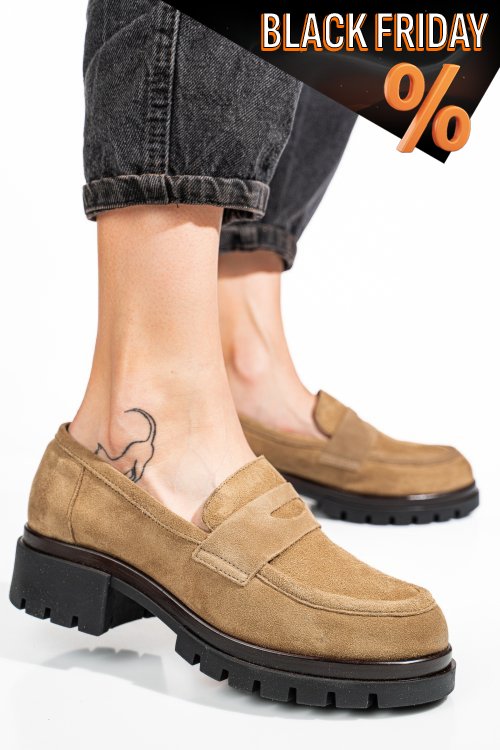 Barna fordított bőr  7s7h55-034