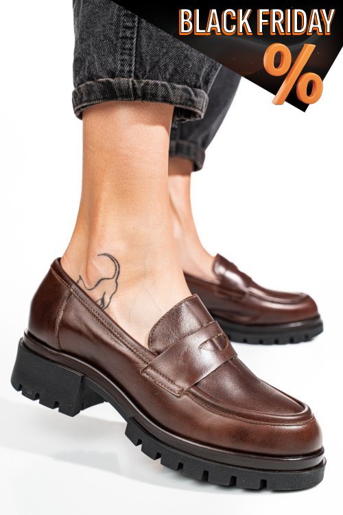 Barna természetes bőr  7s7h55-034