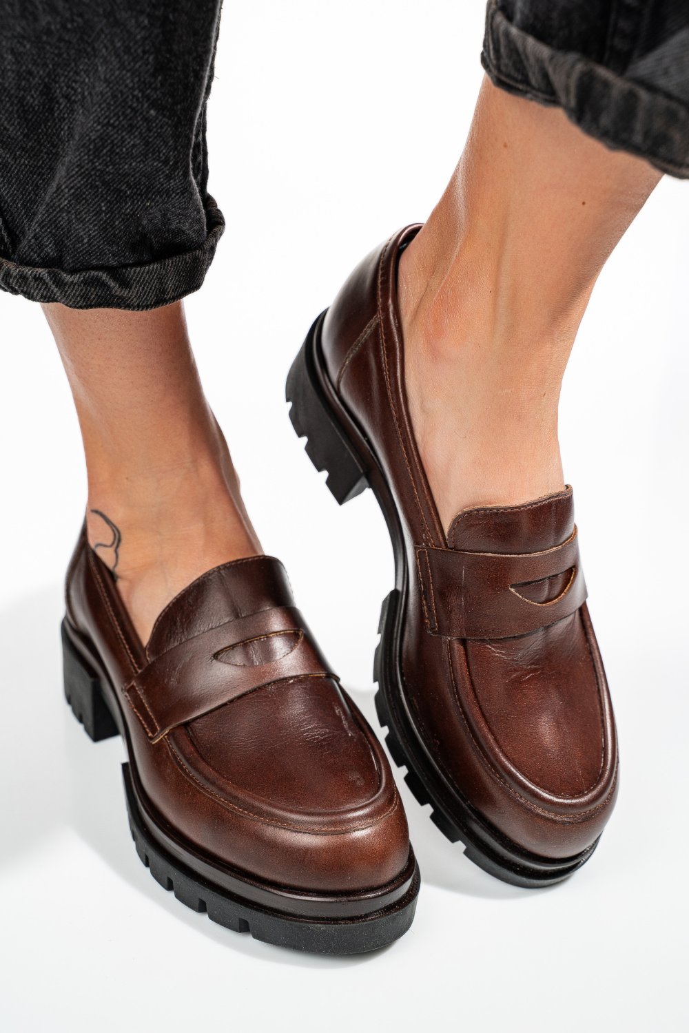 Barna természetes bőr  7s7h55-034