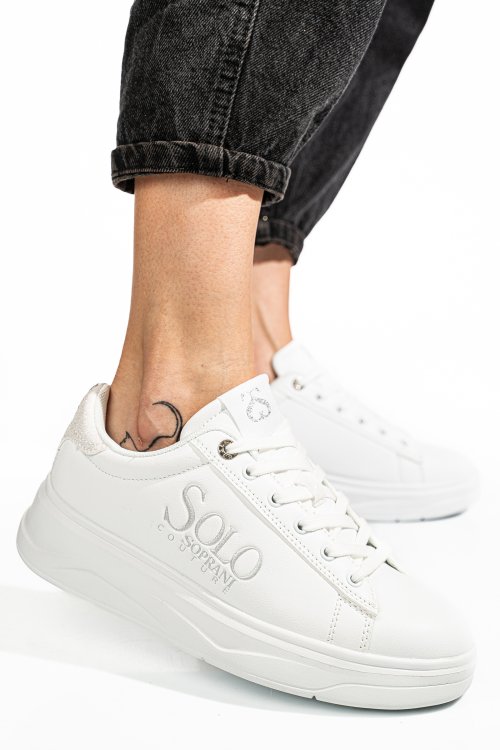 Fehér sport cipők ss7hcw424p84