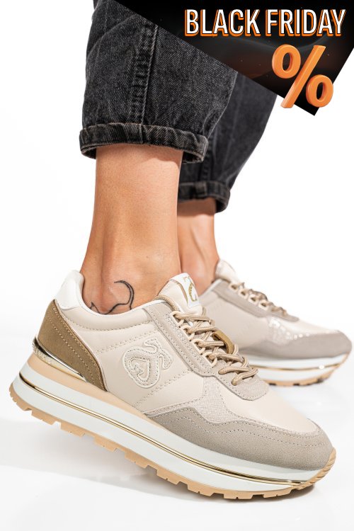 Bézs sport cipők ss7hcw423p04