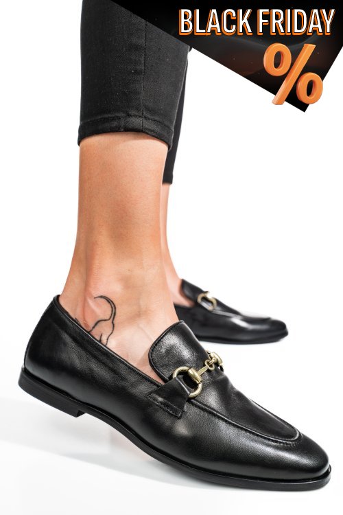 Fekete természetes bőr  ts7him-a823