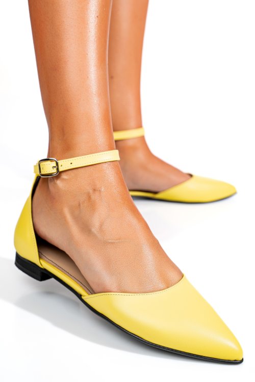 Sárga természetes bőr  3s7h53