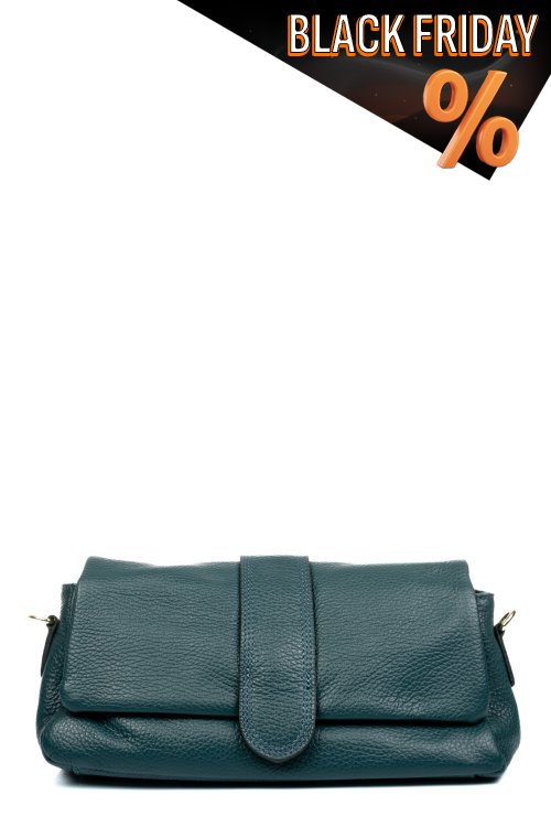 Zöld természetes bőr táskák 7s7h122-02323