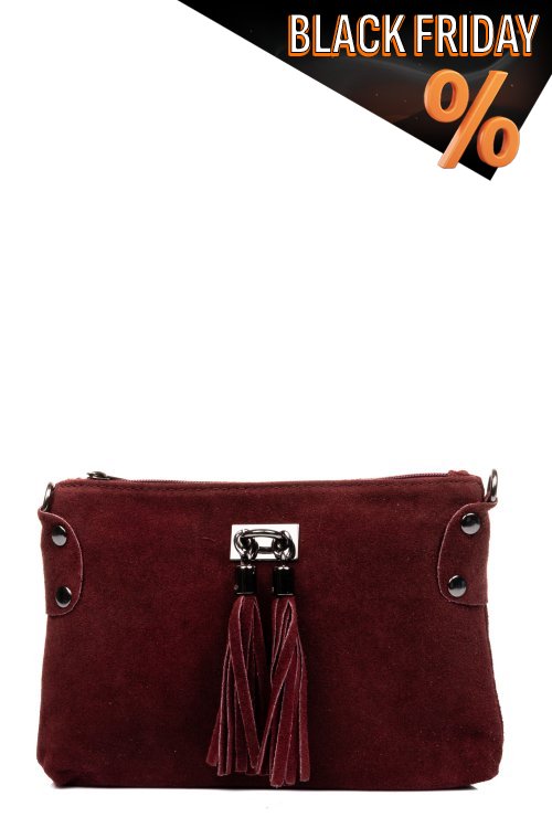 Bordó fordított bőr táskák gs7hen2025-102