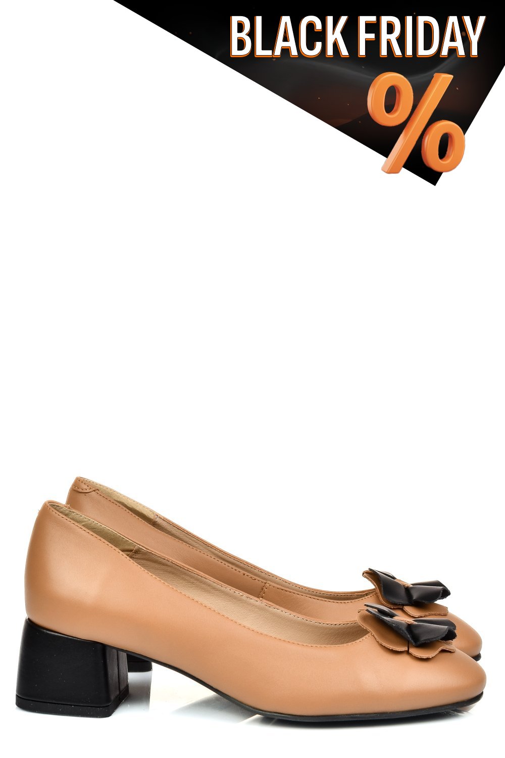 Bézs természetes bőr magassarkú cipők 5s7h555