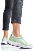 Zöld természetes bőr sport cipők 2s7h31688np