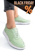 Zöld természetes bőr sport cipők 2s7h31688np