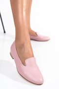 Rózsaszín természetes bőr balett cipők 4s7h65